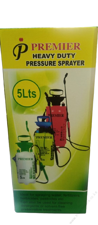 Premier Heavy Duty Pressure Sprayer Yellow 5L
