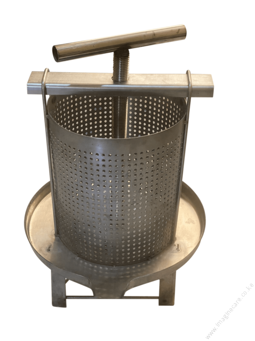 Open Barrel Honey Press