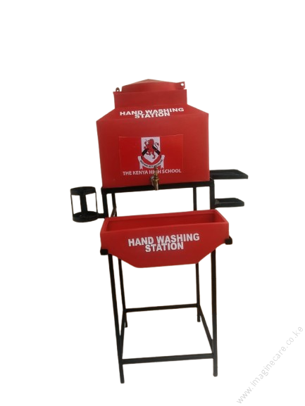 Handwashing Station Red 60L