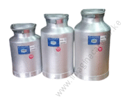 Heavy gauge aluminium Loacable Milk Can 10L