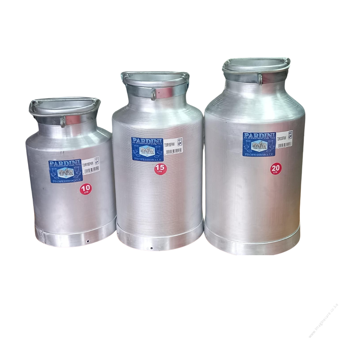 Heavy gauge aluminium Loacable Milk Can 10L
