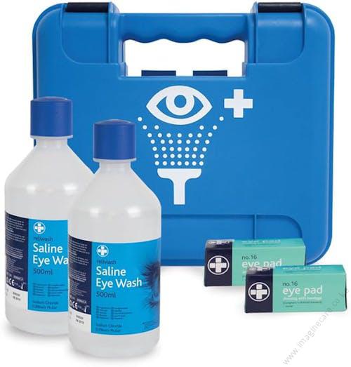 Double Emergency Eye Wash Station