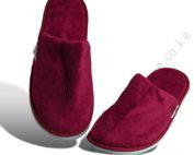 Maroon Bath Slippers