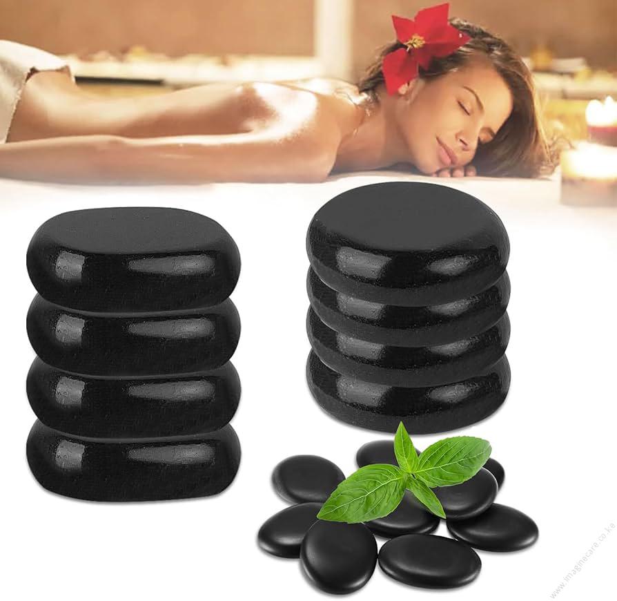 Natural Hot Spa Massage Stone Sets 16pcs