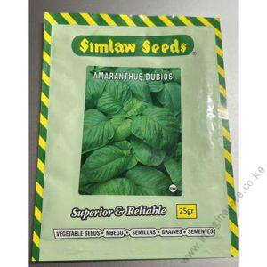 Amaranthus Dubois Seeds (Mchicha) 10g