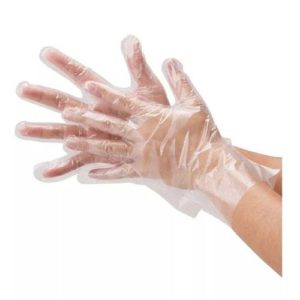 Disposable Polyethylene Gloves 100 Pcs