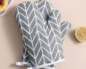 Grey Oven Gloves