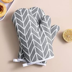 Grey Oven Gloves