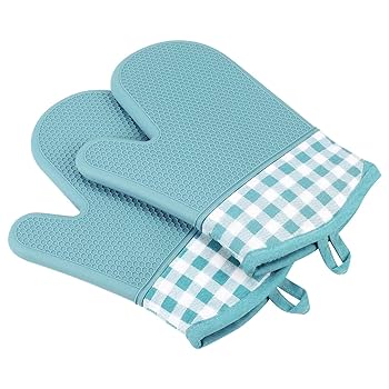 Heat Resistant Silicone Oven Gloves