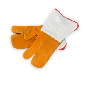 High Heat Oven Mitts Orange Gloves