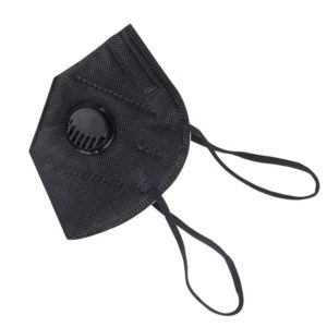 KN95 Mask Valved 3M Black 1pc