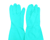 Nitrile Gloves 14 Inches green