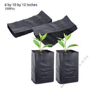 Seedling Bags 6x10x12 (Packet of 100 Pieces)